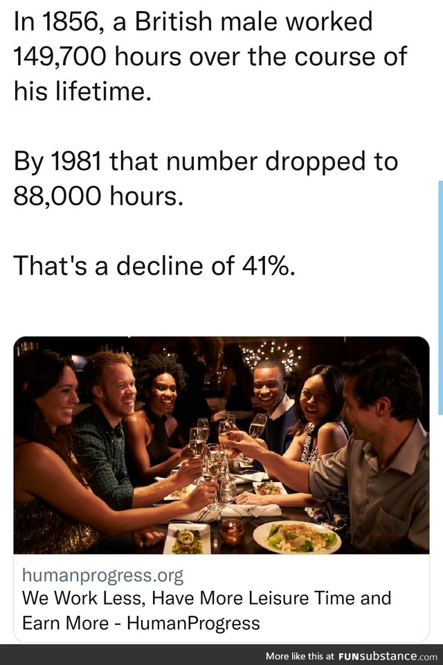 More good news