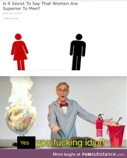 Bill Nye readies his flamethrower