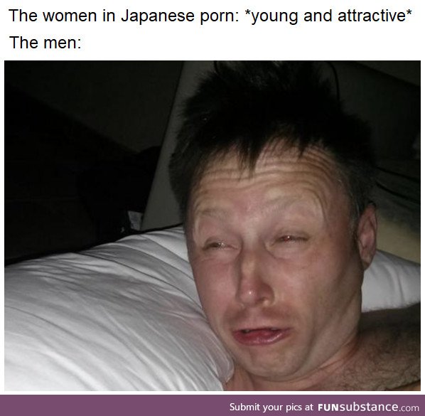 They always go for the 'pervy old man' look.
