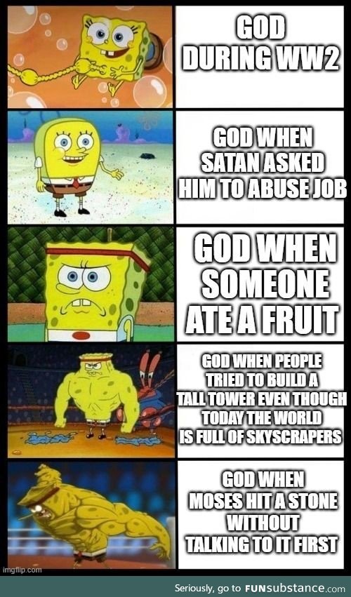 Old Testament God has weird priorities