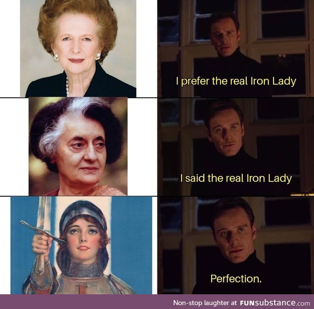 The true Iron Lady