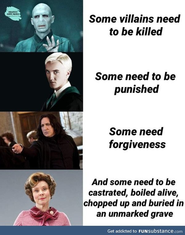 No offence to Umbridge fans