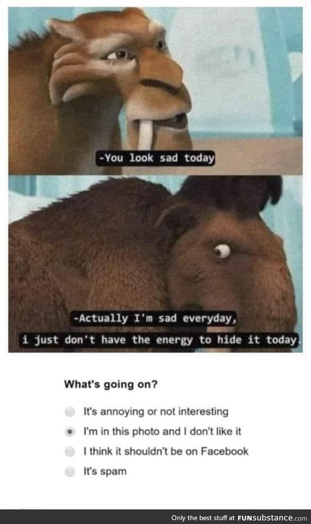 Mammoth amounts of depression