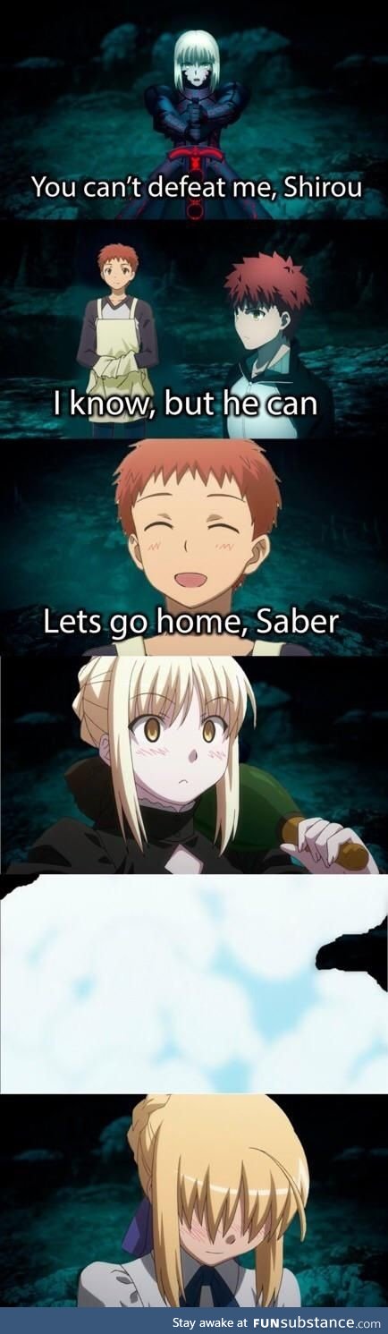 The true Heavens Feel ending