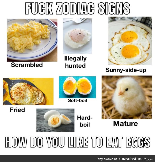 I like the Gordon Ramsay scramble like everyone else on Twitter