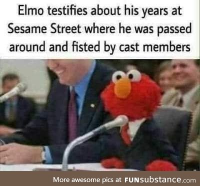 Elmo keeping it real