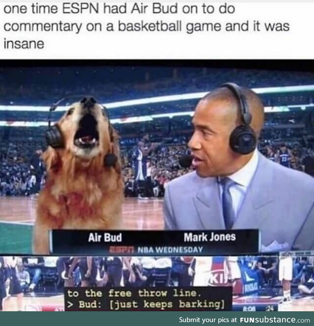 Air bud just keeps barking