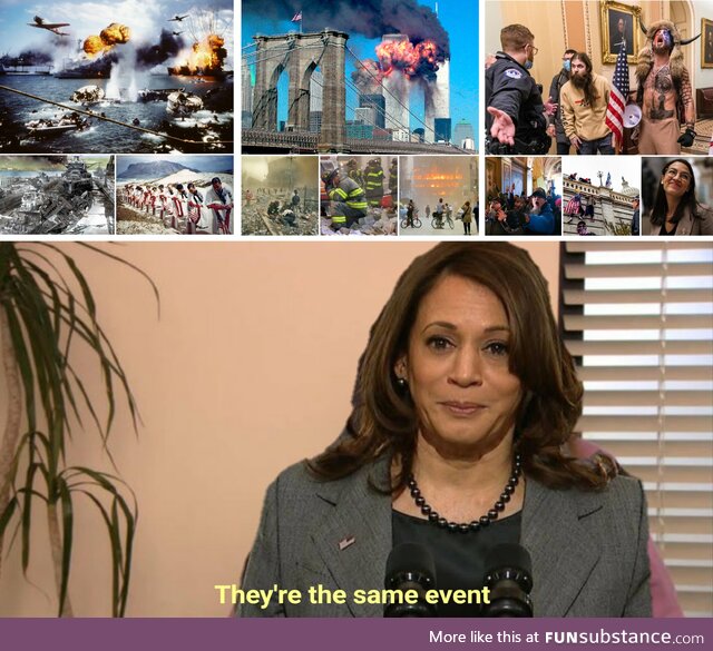 What do Pearl Harbour, September 11th, and Jan 6th have in common? Press coverage