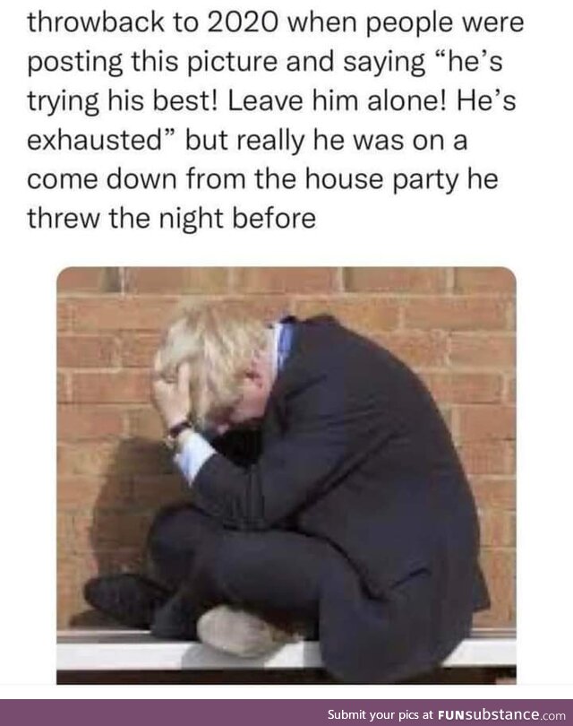 Hung over Bojo