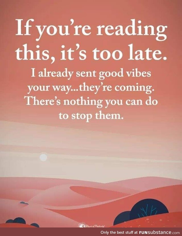 You can run but you can't hide.