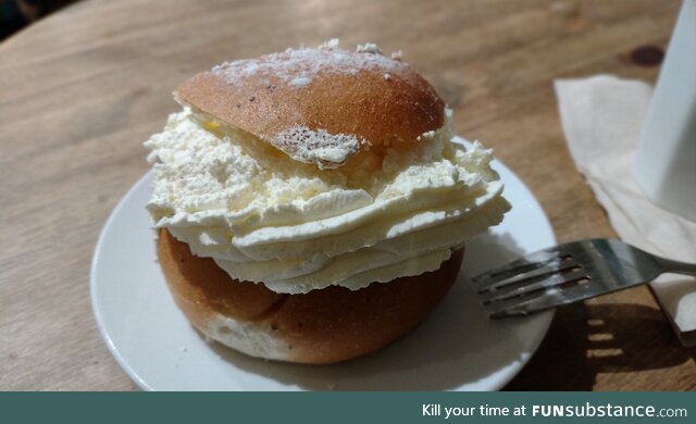 Behold, the Swedish Semla.