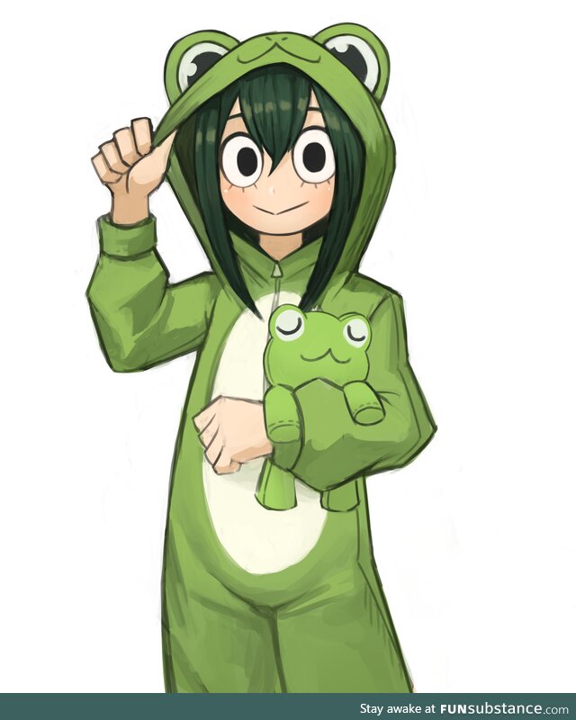 Froggo Fun R #63/Froppy Friday - Snug Frog in Onesie