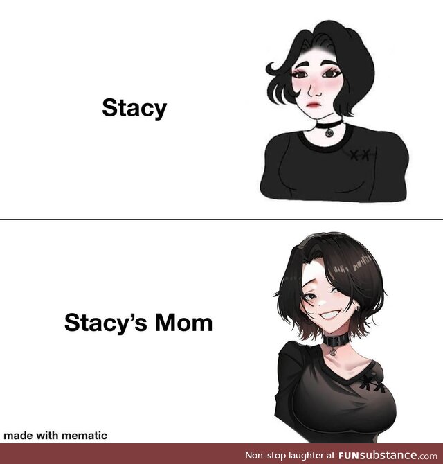 Stacy’s mom.