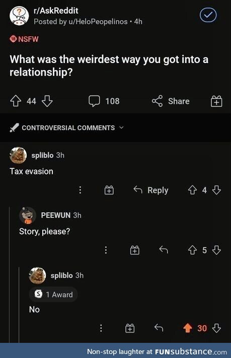 Refuses to elaborate