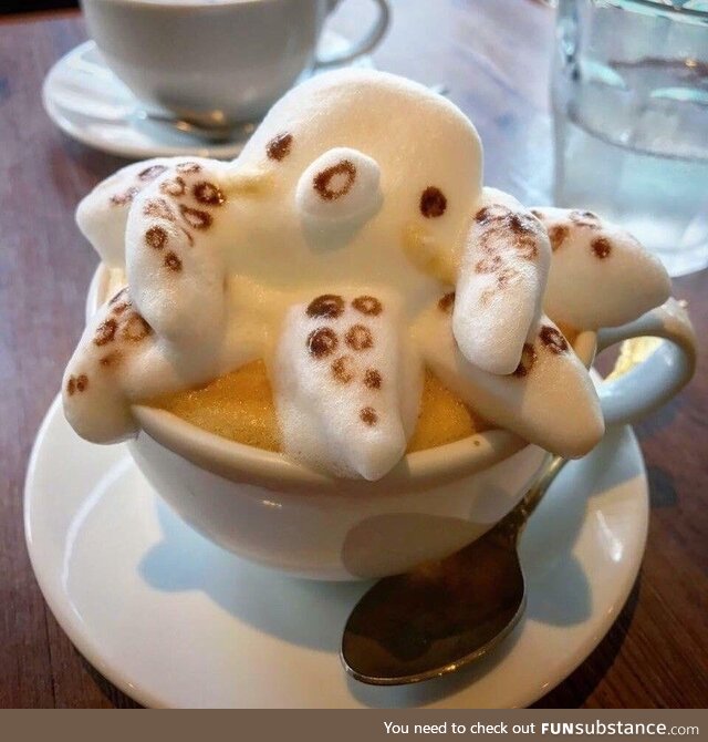 Coffee Art #49 - Tenta-Coffee