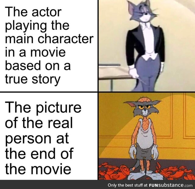 We can't all be as good looking as actors