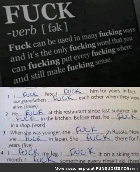 POV you give too many ***s at an exam