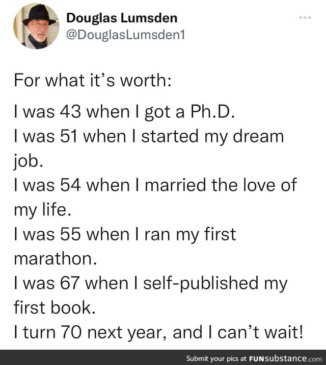 Get after your dreams