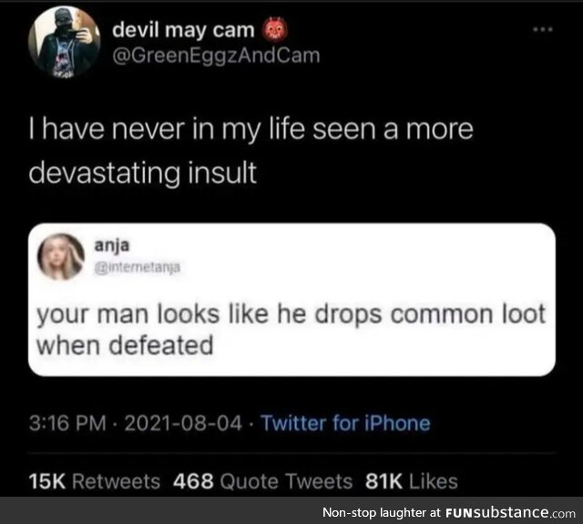 Them's fighting words