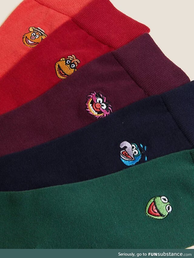 Muppet socks for Bensen