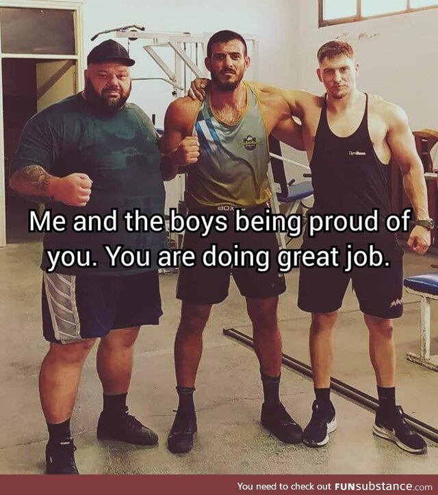 Keep it up