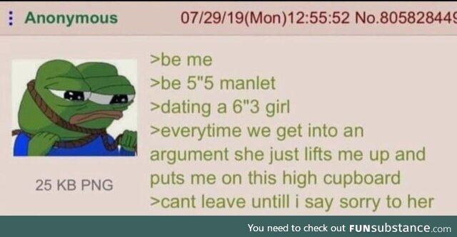 Anon gets a girlfriend