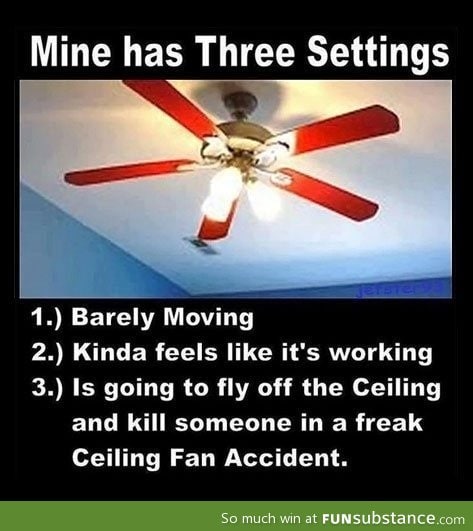My ceiling fan