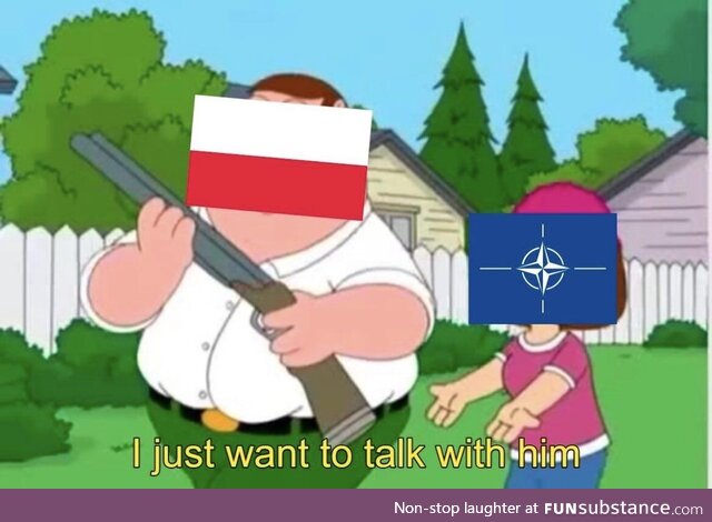 Poland when Russian missiles hit them