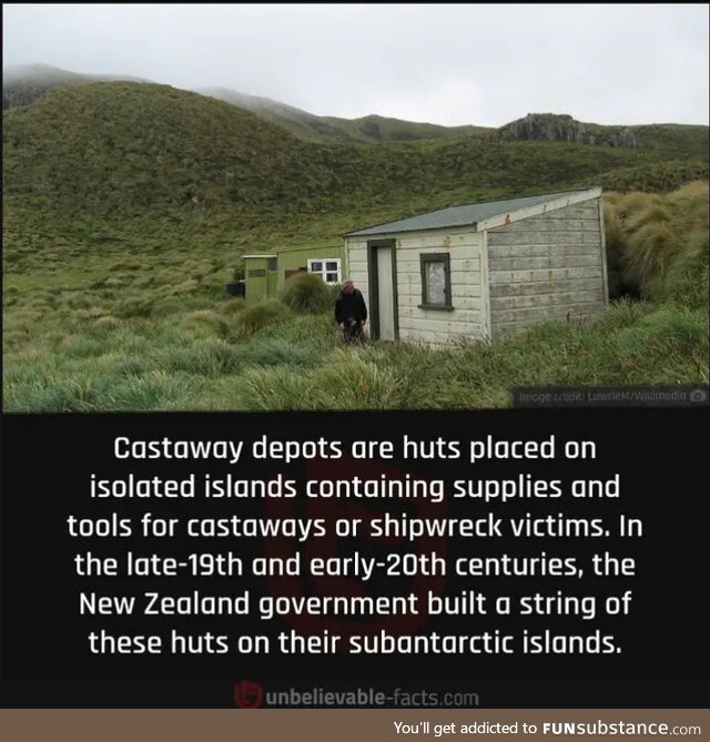 Oh, to be a castaway in a hut