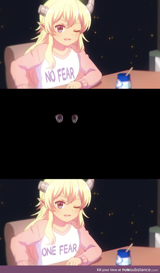 Daily Machikado Mazoku #102 Just a bit