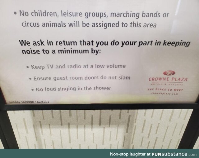 Finally, a hotel I can sleep in! Friend found at Crowne Plaza in St. Louis