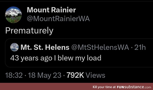 Stay classy, mountains