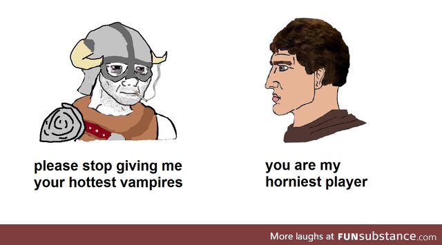 When Serana uses her vampire lord form