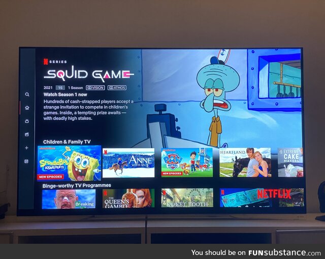My Netflix got confused in the best possible way