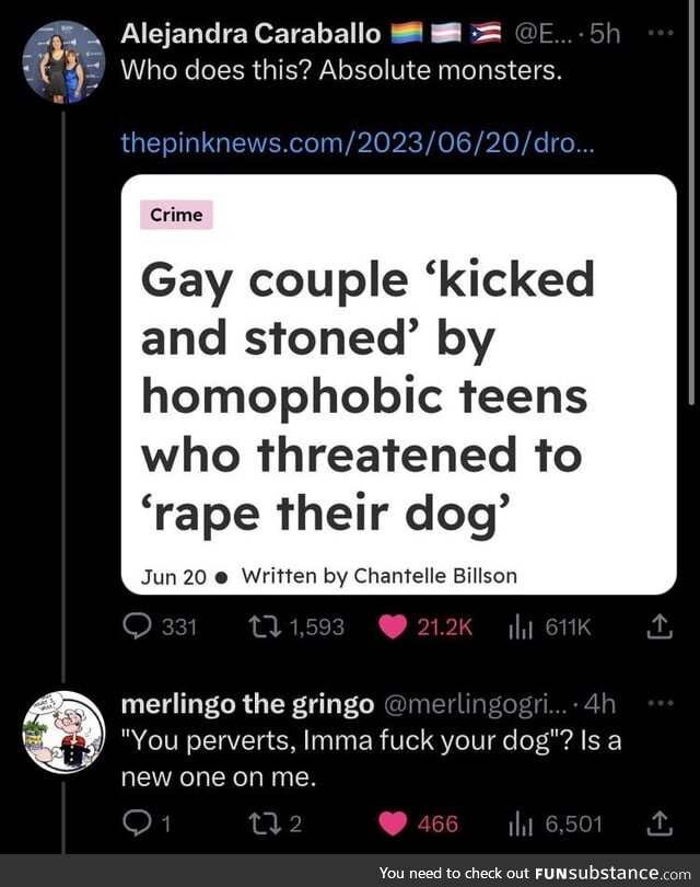 Those Damn Gays Corrupting Innocent Youths Again