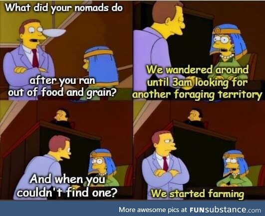Simpsons history meme day 8