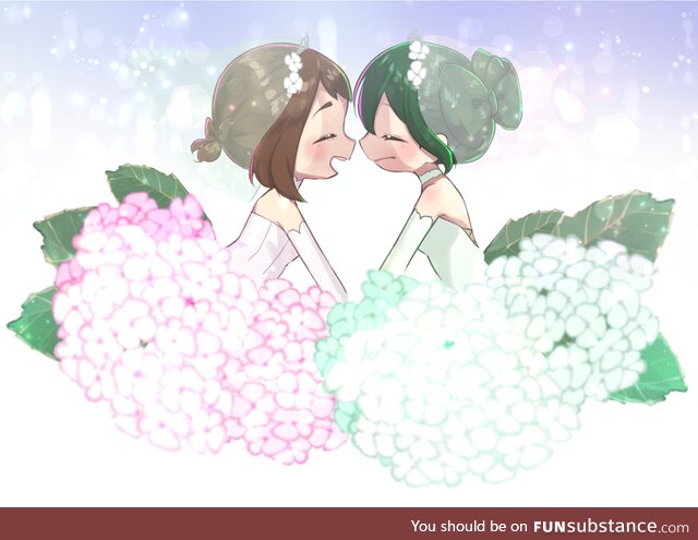 Froggos '23 #178/Froppy Friday - Flower Brides