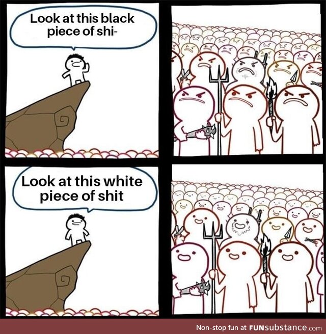 Society be like: