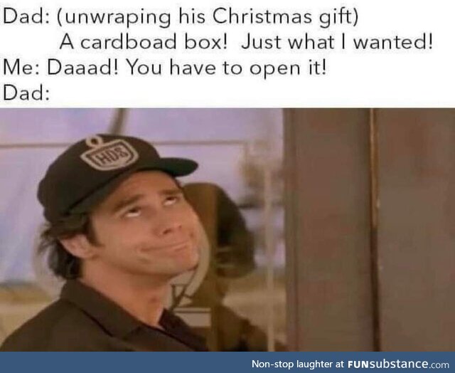 Tis the season Dads!