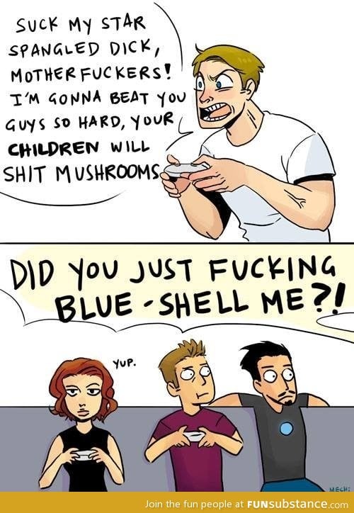 Blue shells