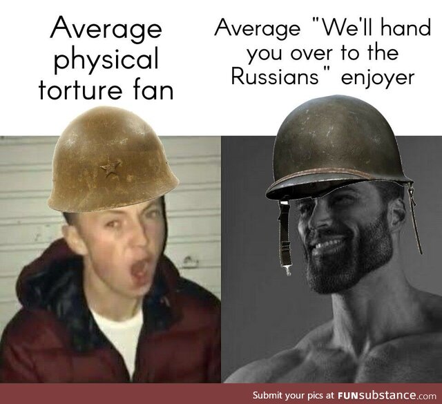 Who needs torture when you've got Russian friends?