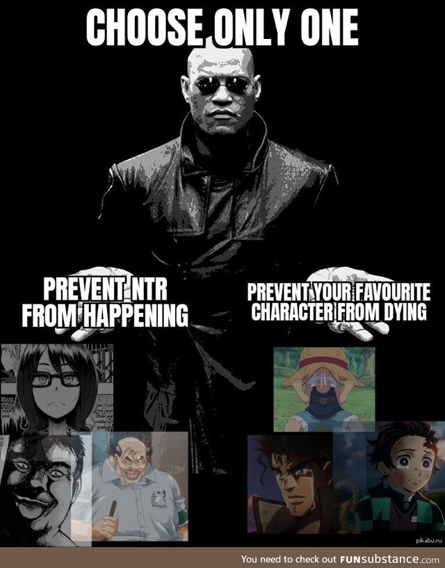Make the right choice bois