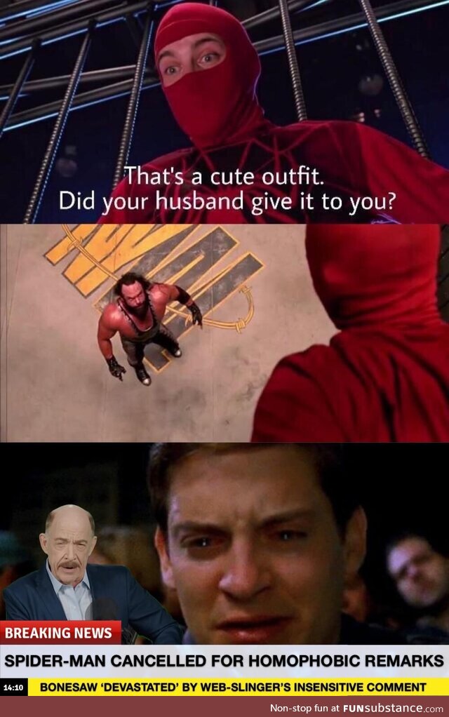 Yo wtf Spider-Man