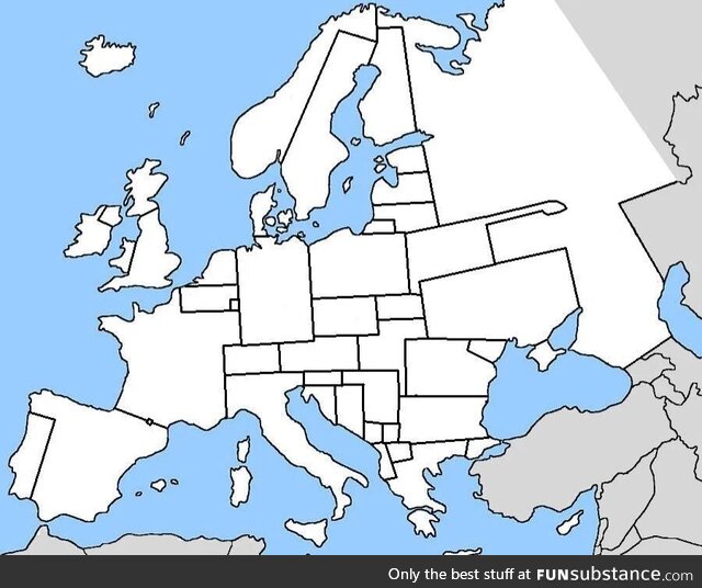 Europe after Europe colonised Europe, 1914