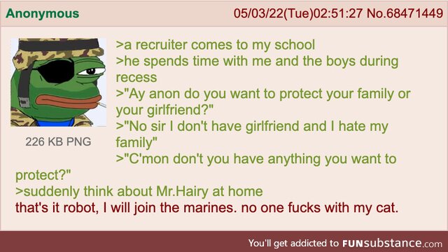 Anon loves Mr.Hairy