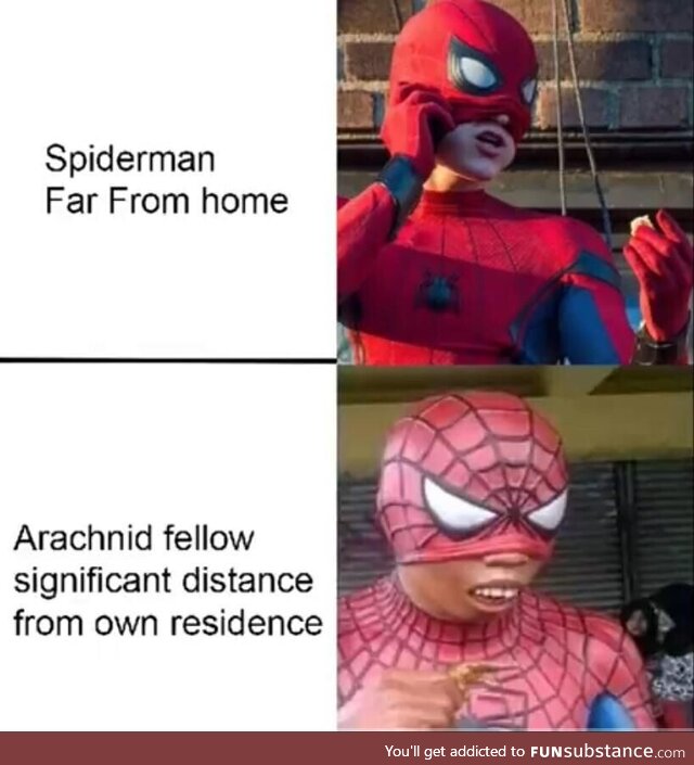 But who’s better, Spider-Man or Arachnid-Fellow