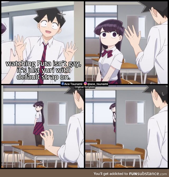 Yes, komi-san has approved but is shy