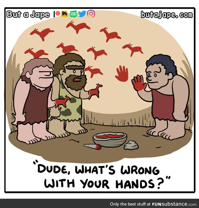 Cave painting