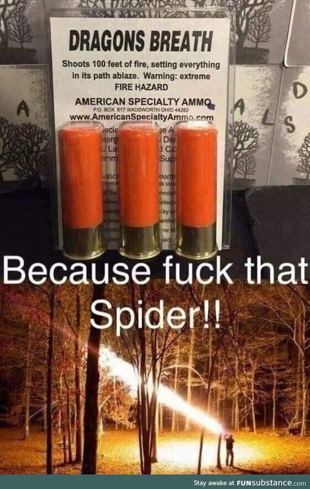 *** that spider specifically