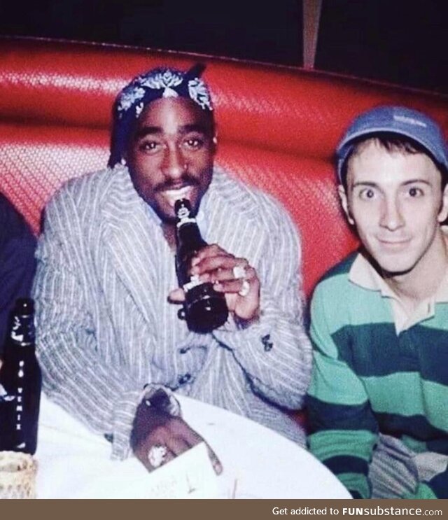 A young Eminem meets Tupac,